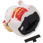Chat porte - bonheur maneki neko de 14 cm (5, 5 pouces) � bras agit�, figurine �lectrique porte - bonheur, ...