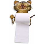 Chat porte - papier toilette en fer pour salle de bain support pour rouleau de papier mural fei yu