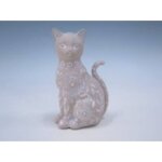 Statuette chat lindo beige h18, 5cm atmosphera crateur d'intrieur