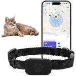 Chat tracker, collier gps chat tracker, aide � localiser votre chat, pour chatonssans frais mensuels(compatibl ...