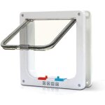 Chatire 4 positions ulisem, avec cache tunnel, dcoupe pour chien, chatire verrouillable, chatire ...