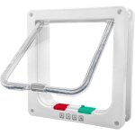 Chati�re en acrylique abs, chati�re d'int�rieur pour chien, porte coulissante en baie vitr�e, chati�re ...