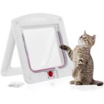 Chatiere pour chat chien cat flap door trappe chat porte pour animaux chatiere fenetre porte pour chat ...
