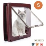 Chatiere pour chat chien, chatiere chat avec serrure contrlable verrouillable, chatire avec tunnel cache ...