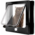 Chatière magnétique à 4 voies, chatière pour chat à installation facile pour tous les animaux de compagnie, ... Chatière magnétique à 4 voies, chatière pour chat à installation facile pour tous les animaux de compagnie, ...