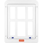 Chatire pou chien, porte pour animaux de compagnie magntique, installation facile chatire pour chat ...