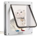 Chatière ulisem avec aimant 4 positions, chatière pour chats et petits chiens, chatière avec tunnel (m ... Chatière ulisem avec aimant 4 positions, chatière pour chats et petits chiens, chatière avec tunnel (m ...