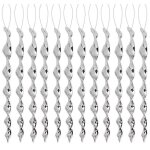 Vente chaude - r�pulsif oiseaux, 10 pi�ces 30 cm spirale r�fl�chissante, 360 degr�s repulsif oiseaux, ...