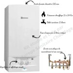 Elm leblanc - chaudire aclis nglm 24 - 7xn bas nox chemine type de gaz version butane / propane