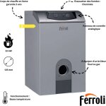 Chaudire fioul basse temprature atlas 32 ferroli