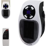 Chauffage  brancher 500 w, mini radiateur  air lectrique, radiateur d'appoint mural avec tlcommande, ...