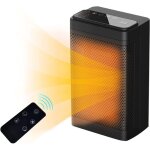 Chauffage d?appoint 1500w / 750w / 5w - radiateur soufflant �conome en �nergie 12h minuterie, surchauffe ...