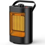 Chauffage d'appoint 1500w, mini ptc radiateur soufflant electrique � economie d'�nergie, silencieux, ...