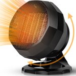 Chauffage d'appoint 1800 w, radiateur soufflant en c�ramique ptc, chauffage �lectrique, thermostat intelligent ...