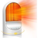 Aougo - chauffage d'appoint  conomie d'nergie, oscillation chauffage soufflant avec 3 modes radiateur ...