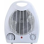 Aougo - chauffage d'appoint electrique 2000w ideal salle de bain fonction chaud et ventilateur chauffage ...