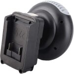 Chauffage d'appoint portable � piles, 170 w, 18 v, 2 vitesses, id�al pour la voiture, le bureau, le camping, ...