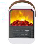 Chauffage d'appoint, radiateurs �lectriques soufflant salle de bain, mini chauffage soufflant, ptc 1000w ...