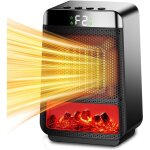 Chauffage d'appoint pour usage intrieur, chauffage lectrique rapide en cramique 1000 w, 2 modes