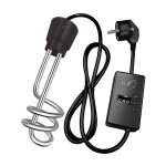 Chauffage de bain 2000w thermoplongeur lectrique thermoplongeur de voyage, thermoplongeur en acier inoxydable ...