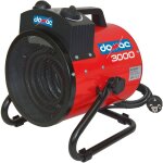 Domac - chauffage atelier soufflant electrique 3000w 30 m2 avec securit anti incendie