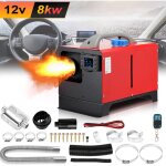 Chauffage diesel 8kw 12 v air diesel chauffage, air heater avec lcd tlcommande, pour voiture camion ...