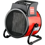 Mw tools - chauffage lectrique de chantier portable 5kw 400v rsistance ptc wel05c