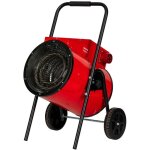 Chauffage lectrique de chantier soufflant orientable 15kw 400v mobile mw tools wel15t