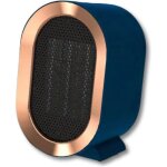 Chauffage �lectrique - chemin�e - chauffage - mini chauffage - panneau chauffant infrarouge - bleu