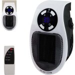 Chauffage enfichable 500w, mini chauffe - air �lectrique socket, chauffage d'espace mural avec t�l�commande, ...