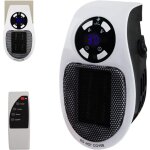 Sollbry - chauffage enfichable 500w, mini chauffe - air lectrique socket, chauffage d'espace mural avec ...