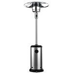 Chauffage d'ext�rieur au gaz butane ou propane en forme de champignon pour une meilleure r�partition ...