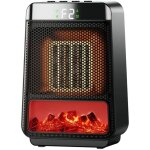 Chauffage � flamme dynamique 3d au charbon de bois, chauffage supraconducteur pour bureau � domicile