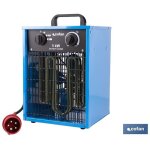 Chauffage industriel triphas� 400 v 30 / 2500 / 5000 w