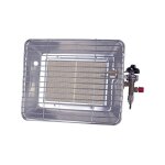 Chauffage infrarouge de chantier rothenberger 4200 w - avec détendeur et flexible - bas - gris Chauffage infrarouge de chantier rothenberger 4200 w - avec détendeur et flexible - bas - gris