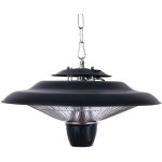Chauffage int�rieur et ext�rieur, 600w et 1500w r�glable, chauffage �lectrique infrarouge suspendu pour ...