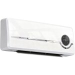 Radiateur lectrique soufflant - homcom - cramique - 1000 / 2000w - ventilateur thermostat minuterie ...