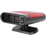 Chauffage noir + rouge de voiture, 12v 150w chauffage de voiture universel chauffage portatif pare - ...