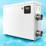 Chauffage piscine lectrique 11kw 220v - rchauffeur pour piscine enterre & hors - sol jusqu' 4500l ...