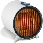 Chauffage portable �lectrique, radiateur soufflant en c� ramique, protection anti surchauffe et anti ...