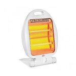 Chauffage au quartz 800 watt 2 lments chauffant 2 niveaux de t mini radiateur soufflant