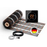 Chauffage au sol �lectrique pour carrelage warmon classic light 100 w / m� + thermostat wifi oke - 25 ...