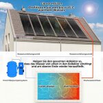 Liferun - chauffage solaire pour piscine 150x500 cm, collecteur solaire, rchauffeur solaire pour piscine ...