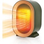 Chauffage soufflant de salle de bain mini chauffage d'appoint chauffage soufflant portable en c�ramique ...