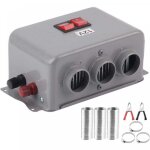 Chauffage de voiture 12 v, 600 w - 800 w 3 trous chauffage rapide plus chaud givre �limination d�givreur ...