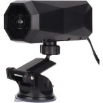 Chauffage de voiture 2 en 1 12v 150w, ventilateur de chauffage de voiture avec support  ventouse pour ...