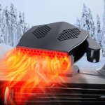 Chauffage de voiture � batterie 12 v : chauffage de voiture portable 12 v 180 w, chauffage de stationnement, ...