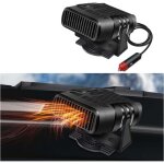Chauffage de voiture, portable 12v d�givreur de voiture � r�chauffeur rapide 90� � 360� r�glable avec ...