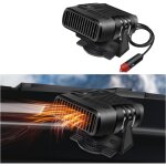 Chauffage de voiture, portable 12v d�givreur de voiture � r�chauffeur rapide 90� � 360� r�glable avec ...
