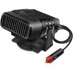Chauffage de voiture portable 24 v 200 w avec chauffage rapide, d�sembueur de voiture enfichable, dissipation ...
